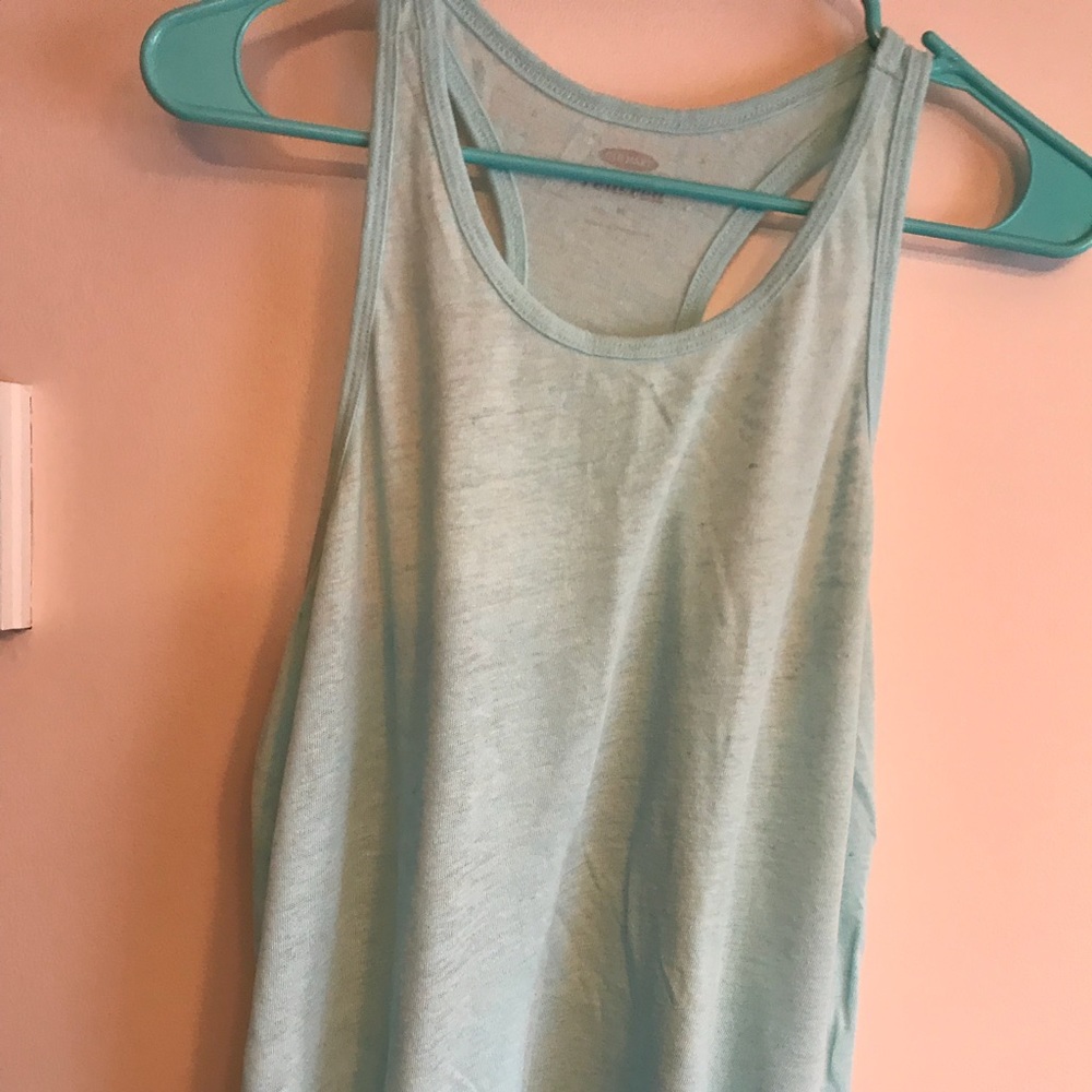 Baby Blue High Necked Tank Top! Old Navy!